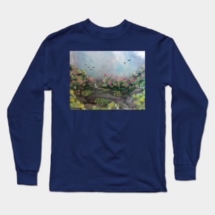 Water Lilly Garden Long Sleeve T-Shirt